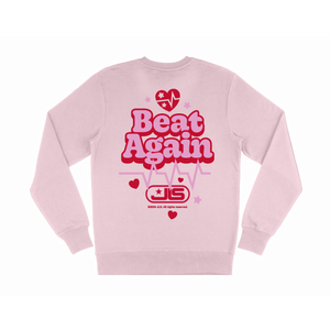 Beat Again Pink Crewneck Sweatshirt