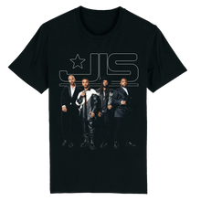 Load image into Gallery viewer, Everybody Say JLS The Hits Tour Dates Black Tee