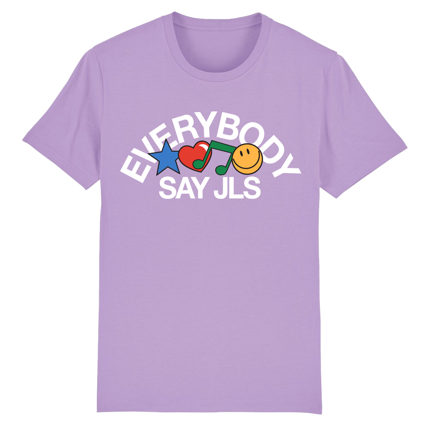 Everybody Say JLS The Hits Tour Dates Lilac Tee – JLS Merch
