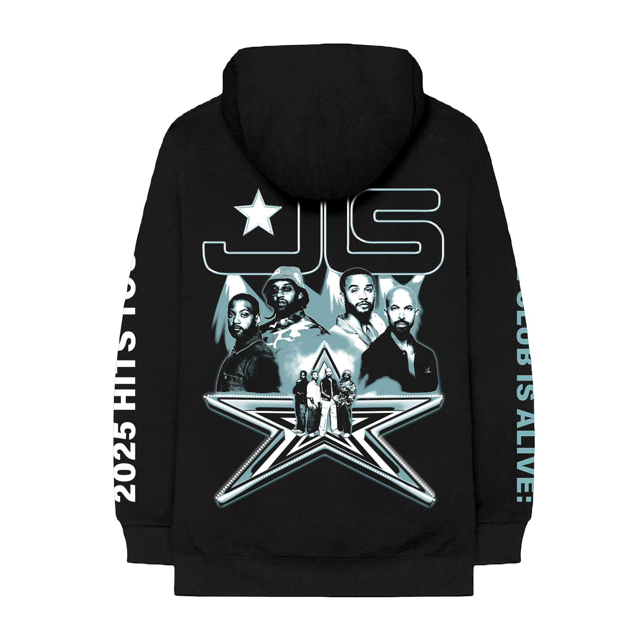 JLS Stage Photo Black Hoodie – JLS Merch