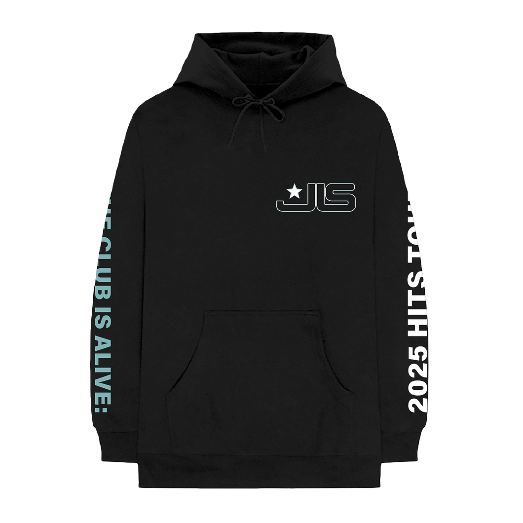 JLS Stage Photo Black Hoodie
