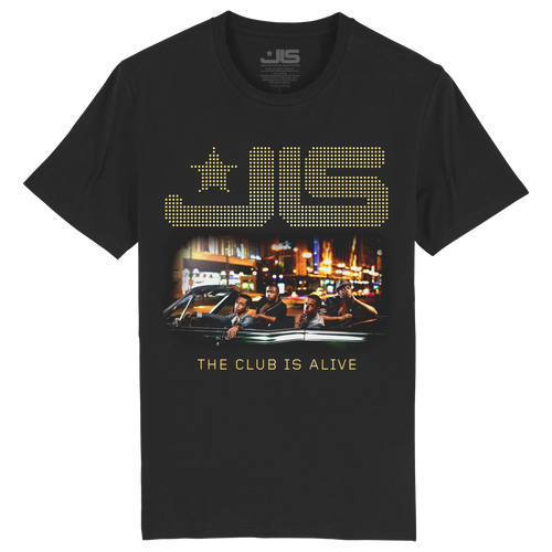 The Club is Alive Retro Washed Charcoal Tee