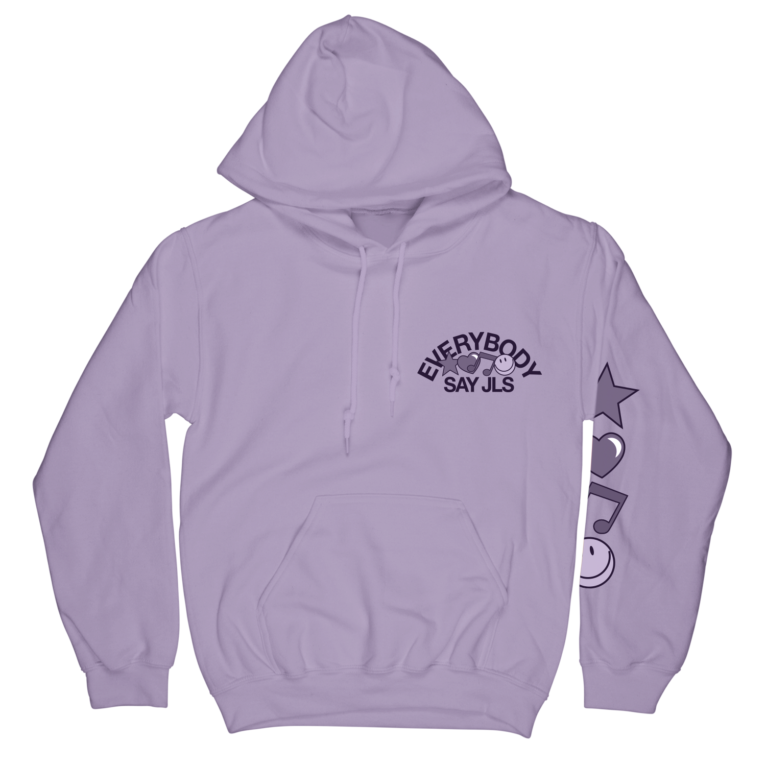 Everybody Say JLS Purple Hoodie