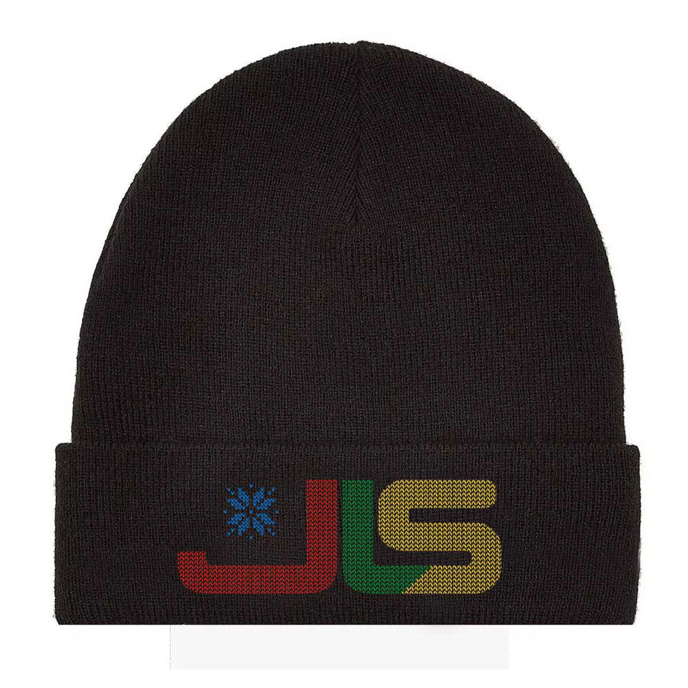 JLS logo beanie