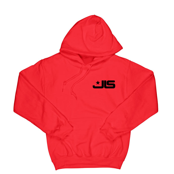 JLS red hoodie