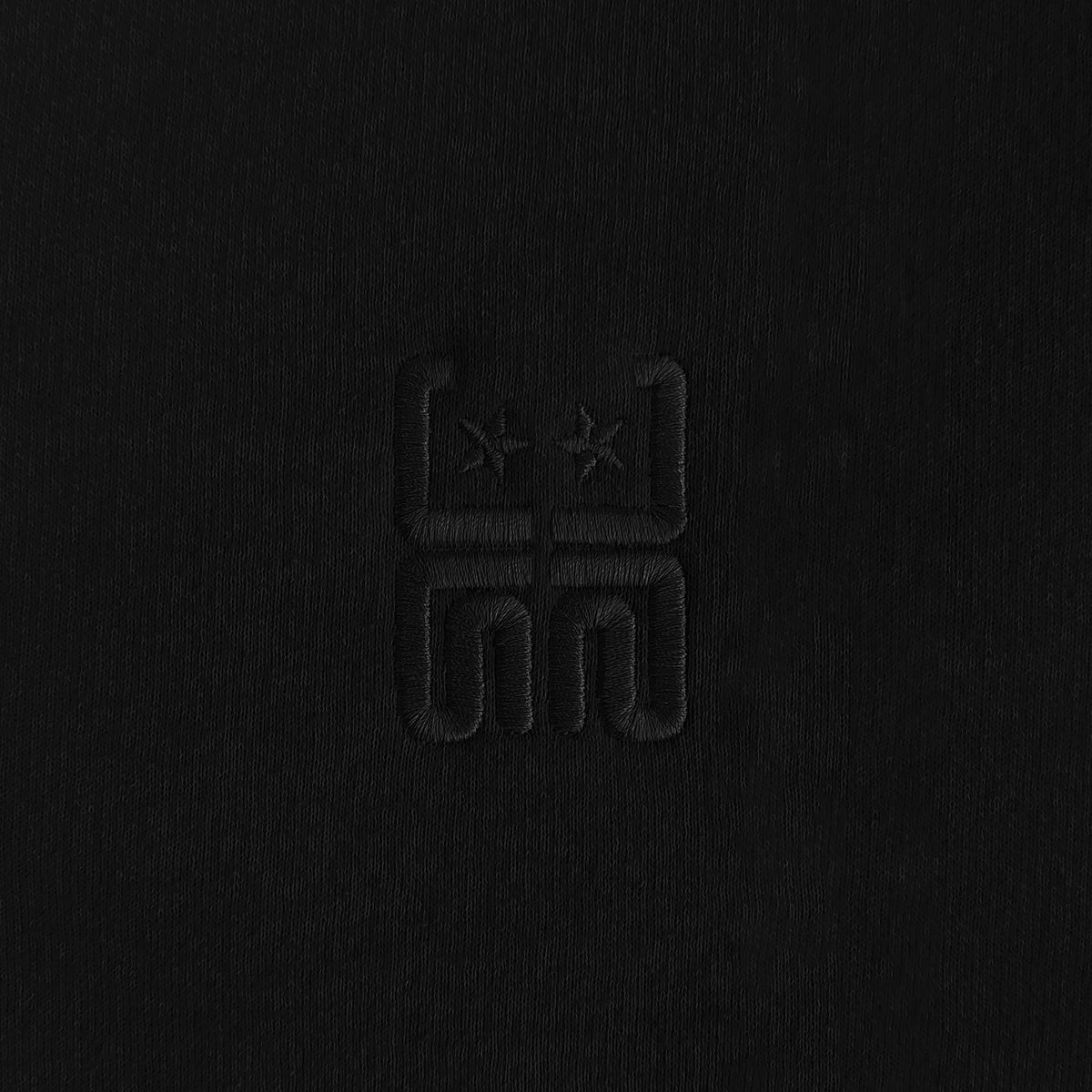 JLS Loungewear Embroidered Black Tee – JLS Merch