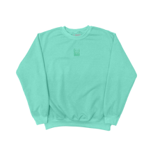 Load image into Gallery viewer, JLS Loungewear Embroidered Green Sweatshirt