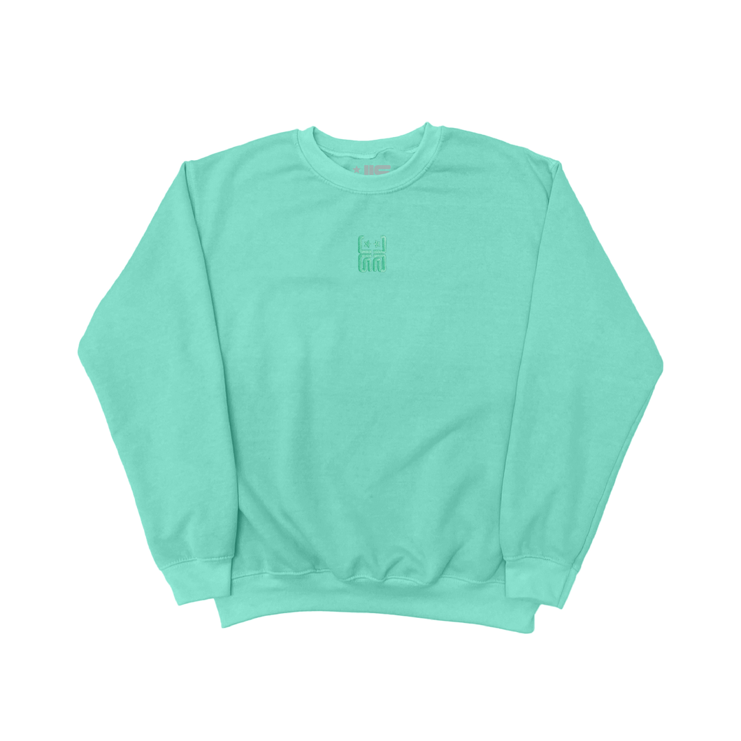JLS Loungewear Embroidered Green Sweatshirt